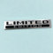 1x Aluminum Limited Edition Logo Auto Aufkleber Abzeichen Emblem Dekoration Zubehör