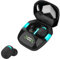 Auriculares inalámbricos genéricos para juegos | IPX4 Imperpose en los auriculares con auriculares estéreo con conexión rápida y ultraestable, auriculares inalámbricos 5.1 bajos profundos