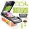 HATAF 26-in-1 Vegetable Chopper UK, Mandolin Vegetable Slicer & Onion Chopper with Grater, Spiralizer, Chip Cutter, Mini Food Chopper & Kitchen Accessories, Ideal for Potato Salad Chopper