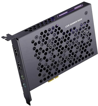 Cpolebev 324B Live Gamer Raw PCIE 4K-Videospiel-Aufnahmekarte, Aufzeichnung und Live-Stream für Camcorder Von Gaming-Systemen
