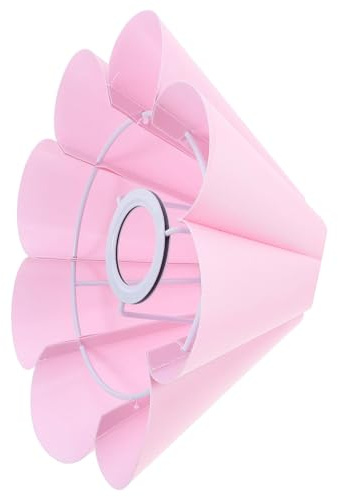 SHINEOFI Abat-jour En Tissu Floral à Pétales Roses Décoratif, Couverture Légère Pour Lampe De Table, Protection De Lumière Douce, Adapté Chambre Salon,