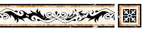 Pegatinas para borde de papel tapiz, Borde de papel tapiz autoadhesivo, 10 cm x 300 cm