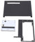 Cuifati Egpu Enclosure Dock Compatible avec Thunderbolt 3/4, Station de Quai GPU Externe pour Les Cartes Graphiques de la Série RX, Lecteur D'état PCIe X4, PCIe Sound & Card Network