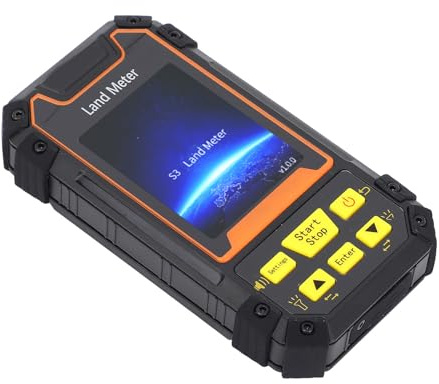 Spacnana Land Meter S3 Tragbares GPS-Vermessungsgerät, Hochempfindlicher GNSS-Empfänger mit 4 Messmodi für Ranches, Farmland Gardens, 2,4-Zoll-Farbbildschirm -20℉ Bis 70℉ Betrieb