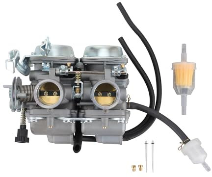 GOOFIT Rebel CMX250 CA250 Double carburateur à deux cylindres Remplacement pour chambre de carburation 250cc