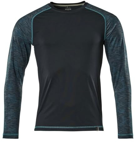 Mascot 17281-944-010-XL T-Shirt Langärmlig Größe in schwarz/blau, XL