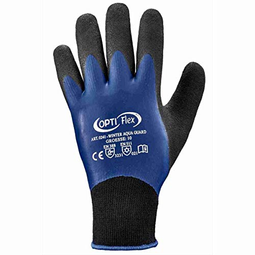 Feldtmann Winter Aqua Guard Opti Flex Arbeitshandschuhe doppelt beschichtet, gefüttert, Größe 11