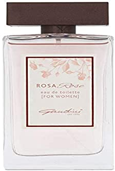 Gandini, Rosa Rose, Profumo da Donna, Eau de Toilette, Fragranza con Note Fiorite di Litchi, Bergamotto, Rosa Damascena, Fresia, Magnolia, Mughetto, Legno di Cedro, Legno Ambrati e Muschio, 100 ml