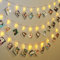 Sunboia LED Foto Clips Lichterketten,Warmweiß,3 Modi 20 Foto-Clips, 2-in-1 USB/Batteriebetrieben Stimmungsbeleuchtung,Dekoration für Schlafzimmer, Wohnzimmer, Fotowanddekoration