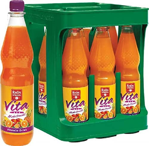 RhönSprudel Vita Vitamin-Drink, ACE Mehrfrucht MEHRWEG (12 x 0,75 l)