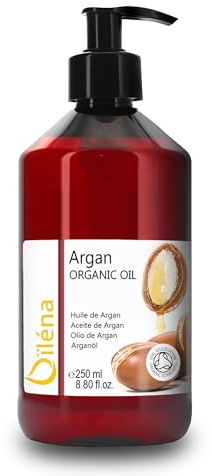 Oïléna - 100% Reines Arganöl | Anti-Aging & Anti-Falten Öl | Haarpflege & Bartpflege | Nagel- & Hautpflege, 250 ml