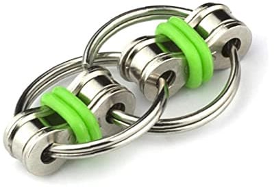 PiniceCore Flippy Kette Fidget Spielzeug Ideal Für Die Autismus-Bike Chain Fidget Toy Bremskraftbegrenzer Für Erwachsene Und Kinder