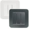 LEDKIA LIGHTING Interruptor Triple Classic Plateado