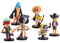 ZKTSRY Anime One Piece Action Figure,6 Pcs One Piece Cake Topper, Action Toys Figures Toy, Cake Topper Birthday cake decoration Anime Ninja theme doll figure