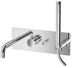 Paffoni JO001CR Miscelatore incasso vasca/doccia (2 uscite) con deviatore a pulsante