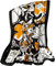Silk Scarf Women Chiffon Shawl Stain Neckerchief Long Head Wrap Lightweight Scarf Ladies Hijab Belt Vintage Bridal Shawl Chiffon Scarf Muslim Cloth floral Christmas Scarf (Black-yellow)