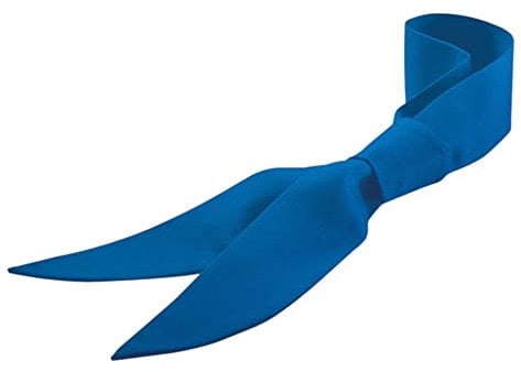 EXNER Service Krawatte, Halstuch, Binder für Gastronomie, Service, Küche, Farbe royal blue