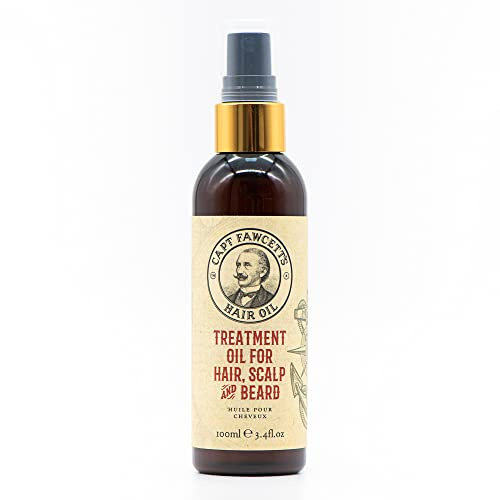 Captain Fawcett Treatment Oil For Hair, Scalp and Beard (100ml)