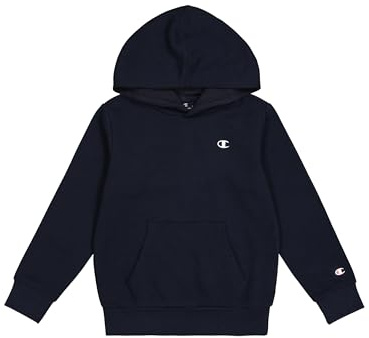 Champion Legacy Legacy Champion Basics B - Ultralight Powerblend Fleece Felpa con Cappuccio, Blu Marino, 13-14 Anni Bambino FW23