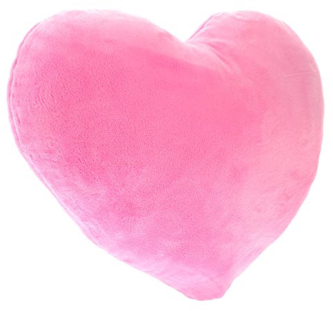 LIFKOME Herzförmiges Plüschkissen Dekokissen Für Valentinstag Hochzeit Romantische Anlässe Weiches Süßes Kissen Für Sofa Bett Tisch Und