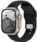 DONEGANI UC1 for Apple Watch Strap Ultra 2 Se 10 40mm 44mm 46mm 42mm 45mm 41mm 38mm 49mm Series 10 9 8 7 6 5 4 3 Band Women Men Sport Siliconer Black