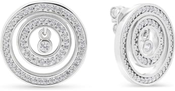JETTE Damen-Ohrstecker 925er Silber 126 Zirkonia One Size 88854438