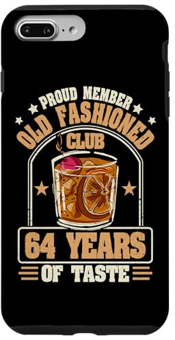 iPhone 7 Plus/8 Plus 64 Years Old Fashioned Whiskey Cocktail 64th Birthday Case