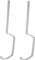 Veemoon Rain Gutter Support Brackets Sturdy Gutter Rack for Garden and Outdoor Use Durable Gutter Accessories for Efficient Water Drainage