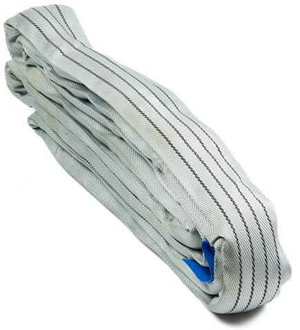 ALFA LOGISTIK Rundschlinge 3m Umfang 4t Tragkraft - Rundschlingen EN1492-2 - Langlebige, aus Polyester - 4t Tragkraft