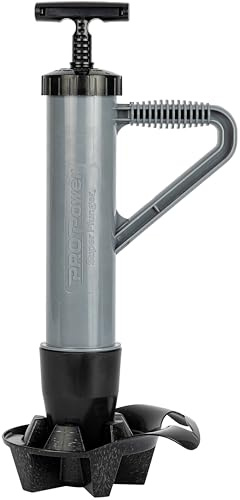 K-CO Innovations PRO Power® Super Plunger® - High Pressure Plunger Utilizing Water Pressure to Clear Clogs - Toilet Plunger Storage Caddy Included - Made in USA by Disabled Veterans