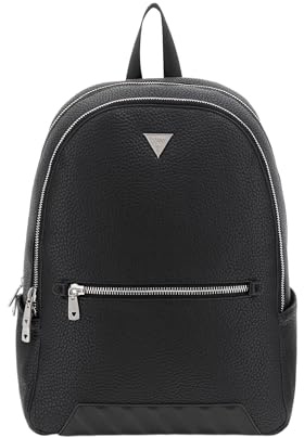 GUESS zaino con scomparto per laptop Torino Backpack Black nero