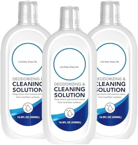 Tineco Reinigungsmittel 500 mL, Reinigungsmittel Kompatibel mit Tineco FLOOR ONE S3,S5,S6,S7& iFLOOR, Tiefenreinigender Bodenreiniger für Verschiedene Bodenbeläge (3 pcs)