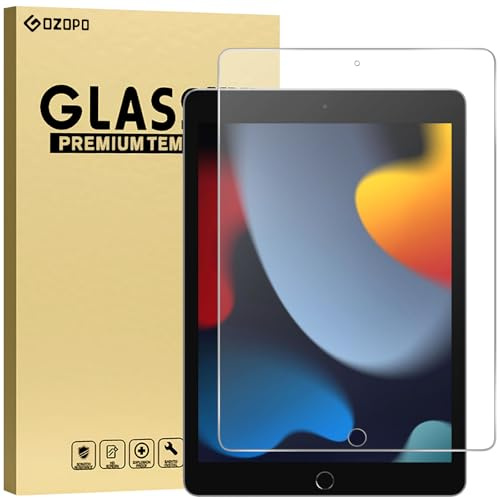 GOZOPO 1 Pack Matte Glass Screen Protector for iPad 9th/8th/7th Generation | iPad 10.2-Inch (2021/2020/2019) Tempered Glass Film Anti-Glare Anti-Fingerprint