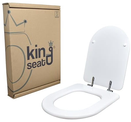 Sì Sedileria Igienica Toilettensitz, WC-Brille, Modell: Dolomite Clodia, Farbe: Weiß