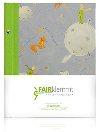 Skizzenbuch Kleiner Prinz, A5 - Grün