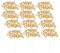 12pcs Christmas Cupcake Topper Merry Christmas Cake Picks Xmas Cake Decoration Party Supplies