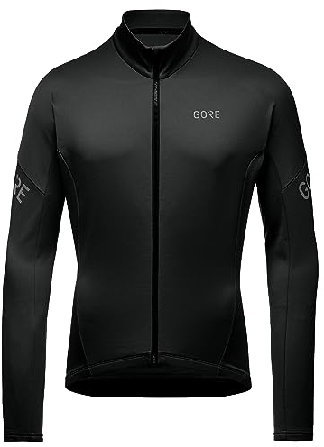 GORE WEAR Herren C3 Thermo Trikot Jerseys, Schwarz, L EU