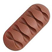 Cable Clips, 5-Clip Earphone Cable Winder Organizer Charger Cable Holder Fixing Clips USB Tie for PC TV USB Cable Earphone Wire Protector 4PCS for Office/Home (Color : Brown)