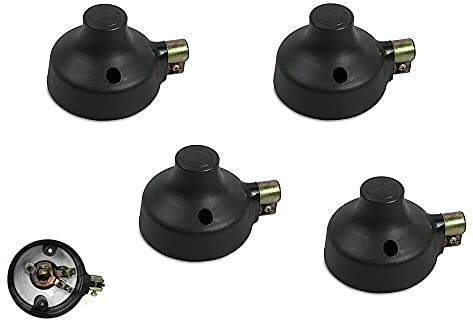 4x Rückteil Lampenträger Blinker rund Ø 80 mm (ohne Blinkerkappe) für MZ, Simson