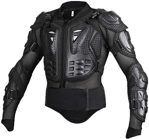 YLFC Chaqueta de Protección para Motocross Motos Ropa Protectora de Cuerpo Armadura Profesional de Motocicleta Deportiva para Hombres Columna Vertebral Hombro Mujer Pecho Chaquetas