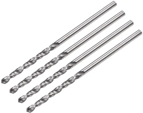 sourcing map 4 Stück VHM Bohrer Spiralbohrer Hochleistungsbohrer Ultrahart 1.6 mm C2/K20