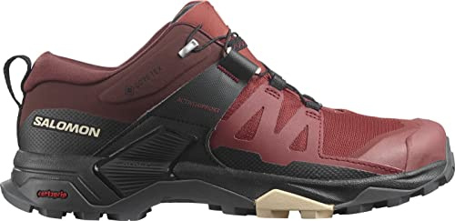 Salomon Damen X Ultra 4 Sneaker, Madder Brown Black Bleached Sand, 40 EU