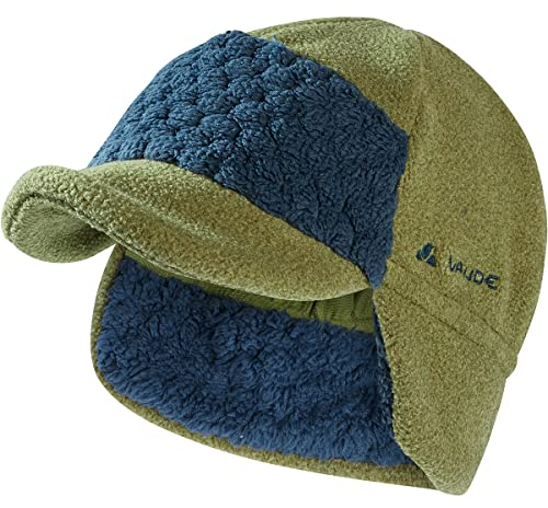 VAUDE Unisex Baby Kids Caprea Fleece Hat Beanie, Avocado, S