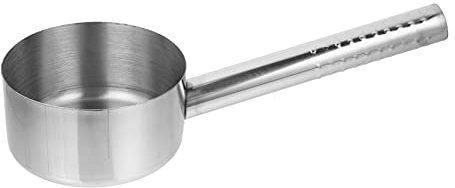 Kichvoe 1pièce Louche Acier Inoxydable Épaissie Cuillère à Soupe Pratique Pour Cuisine Et Restaurant Ustensile De Service Résistant