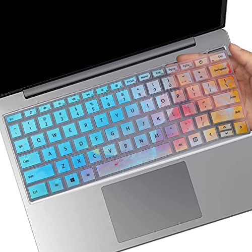 Colorful Keyboard Cover Skin for Microsoft Surface Laptop Go 12.4 (2020-2023) - Not Compatible With Surface Go 10.5