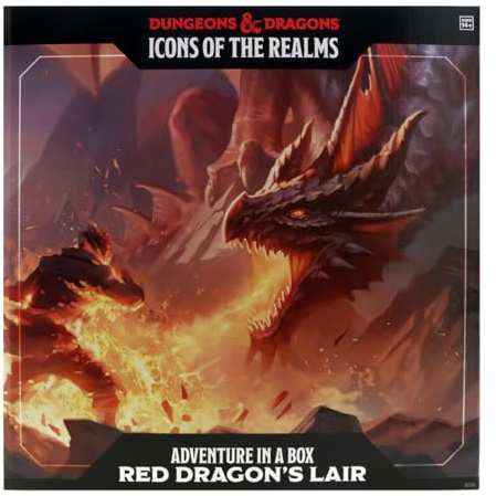 D&D Icons of the Realms: Adventure in a Box - Red Dragon's Lair