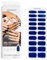 NEONAIL Gel Stickers Easy On - M01 - Blue - Kit Semipermanente Unghie - Unghie Gel Adesive UV - Smalto Adesivo per Unghie - Adesivi Unghie con Lampada UV - Decorazioni Unghie - Nail Art