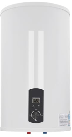 Chauffe-eau électrique 120 l - 220 V - Chauffe-eau instantané - Avec unité de douche et tuyau (blanc, 120 l)