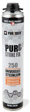 Purtack Pur Stone Fix 250 - Universal-Steinkleber - PU-Kleber - 750 ml