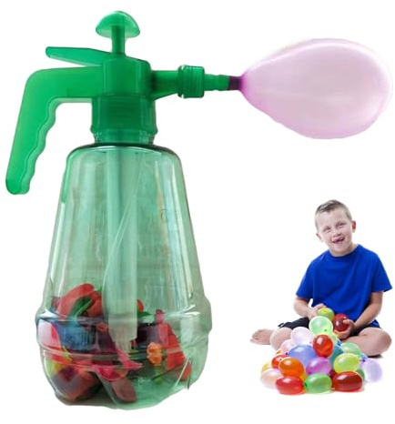 Ballonpumpen-Füllstation, Spielzeug zum Befüllen von Wasser und Luft für Kinder, Sommerspaß am Pool, Hinterhof-Set, Luftballonpumpe im Freien